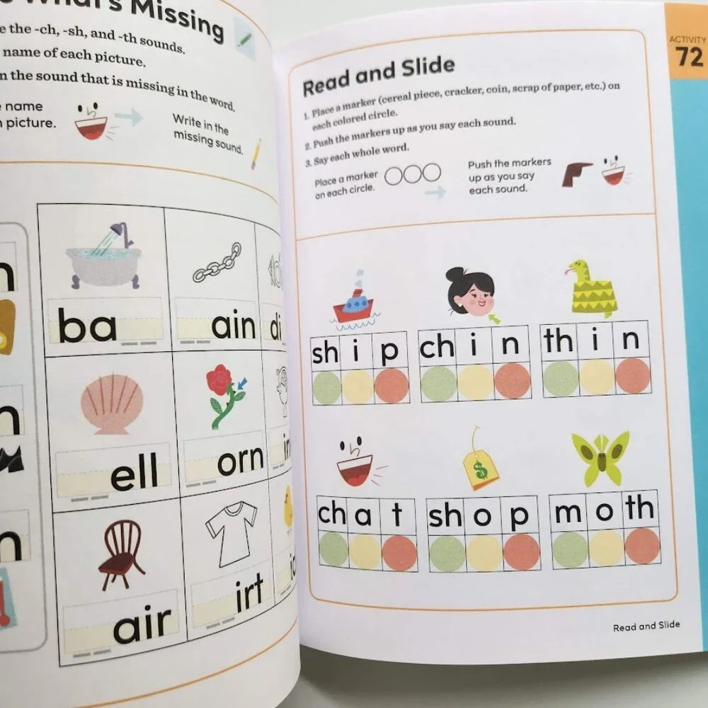 NEW Learn to Read for Kids with Dyslexia Activity Book Workbook 101 Games and Ac